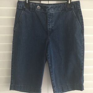 Bandolino Jean Bermuda Shorts size 10